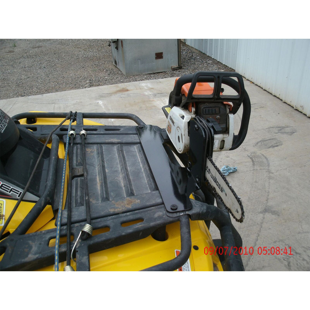 Atv Chainsaw Rack SawGrip | CanAm ATV Chainsaw Mount (Pre 2012 Models)